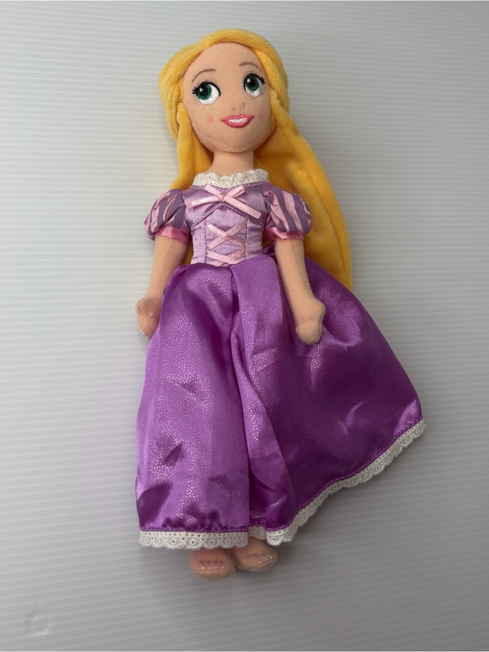 Disney Store Rapunzel 12” Plush Doll Toy Tangled Movie Princess Stuffed Girlhood